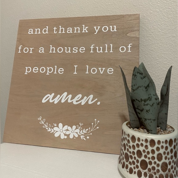 Handcrafted Sign - Picture 2 of 3